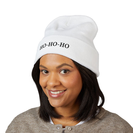 ho ho Classic Cuffed Beanie (Embroidery)