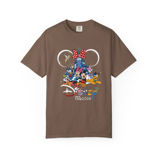Custom Disney Trip 2026 Shirt – Personalized Family Vacation T-Shirt